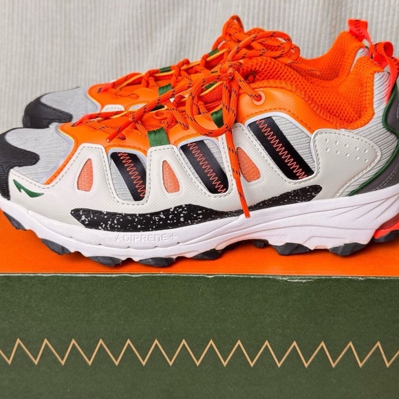 Adidas US Mens 10 Sean Wotherspoon x atmos x Superturf Adventure "Stone Orange" - Picture 3 of 11